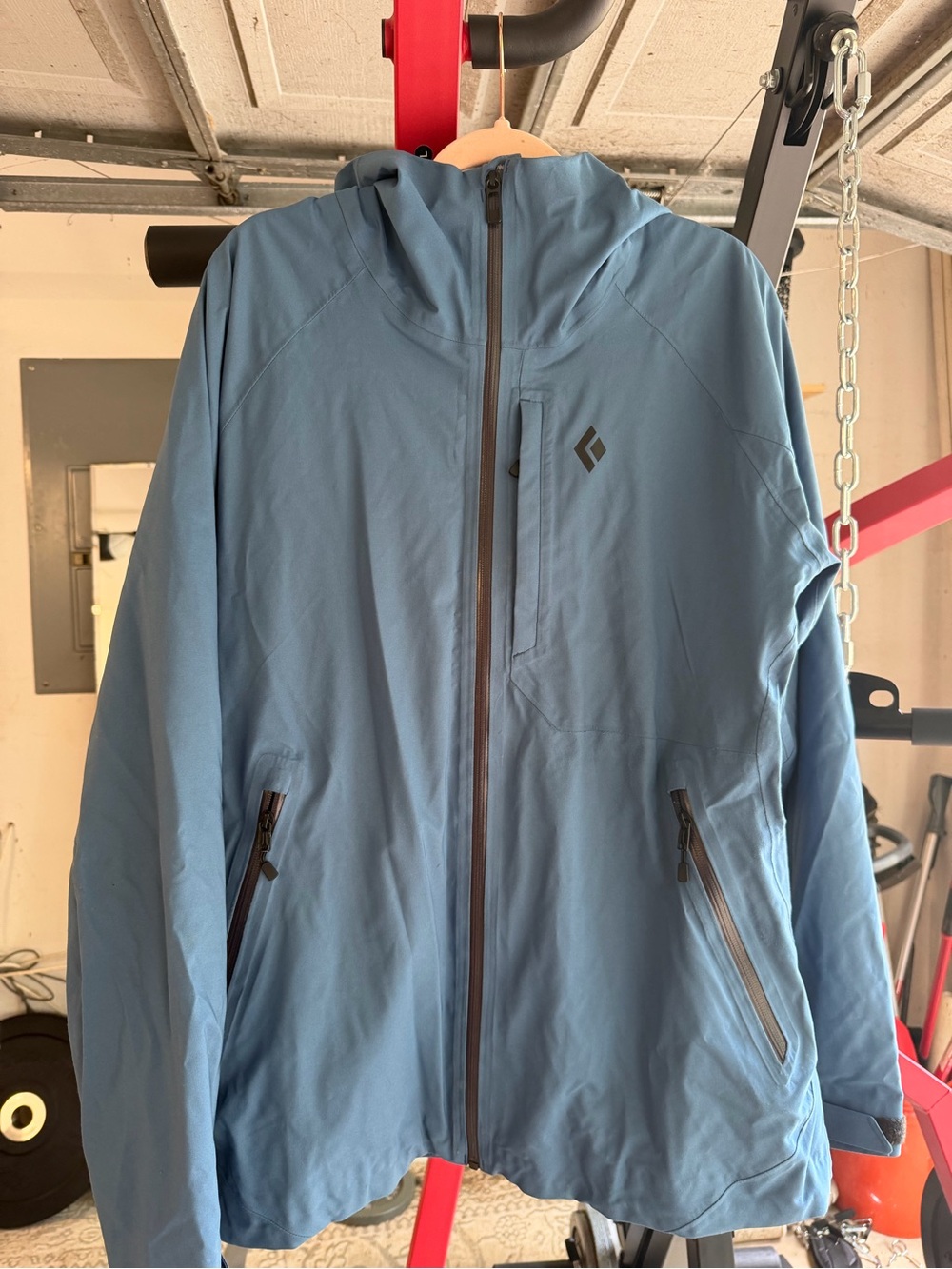 Black Diamond Men’s Ski Snow Jacket — Blue